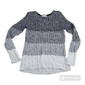 Workshop knit gradient sweater